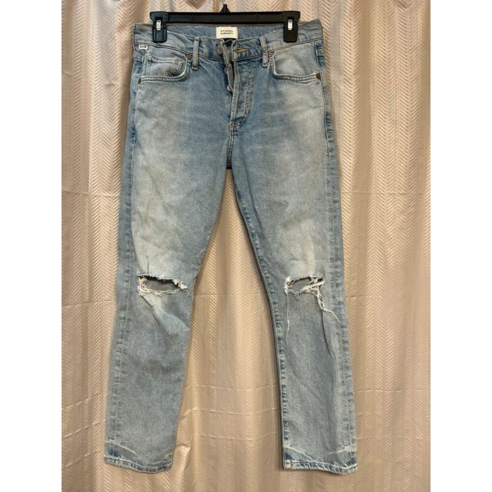 Citizens of Humanity Emerson Slim Boyfriend Distressed Jeans